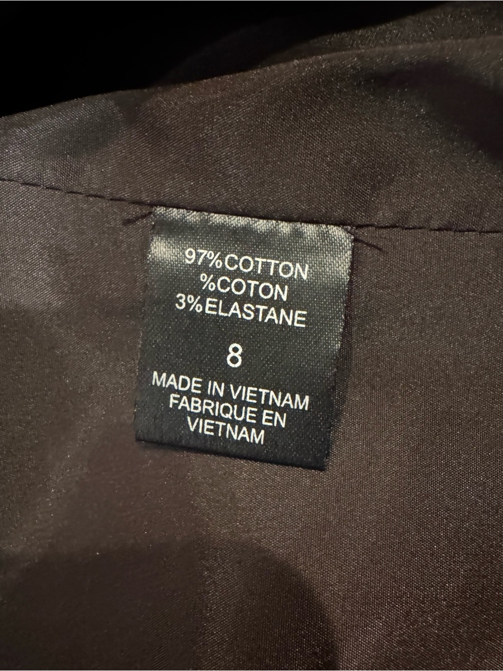 Tahari Brown Velvet Tailored One-Button Blazer - Picture 8 of 10